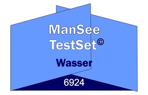 ManSee-TestSet©*6924: "Wasser"  (Die Beprobung für Zuhause)
